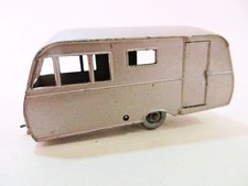 MATCHBOX 23c 'BLUEBIRD DAUPHINE CARAVAN'. VINTAGE, ORIGINAL. MAUVE. SPW. 23