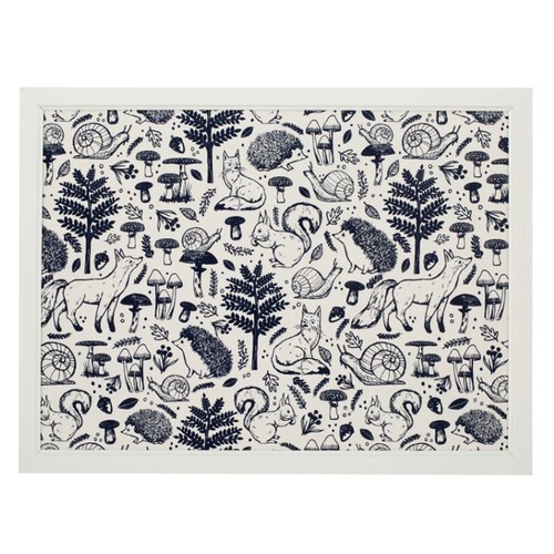 Wooden lap tray - tray, cotton