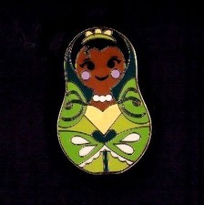Disney 2014 Disney Nesting Dolls Mini Mystery Pack Tiana Pin