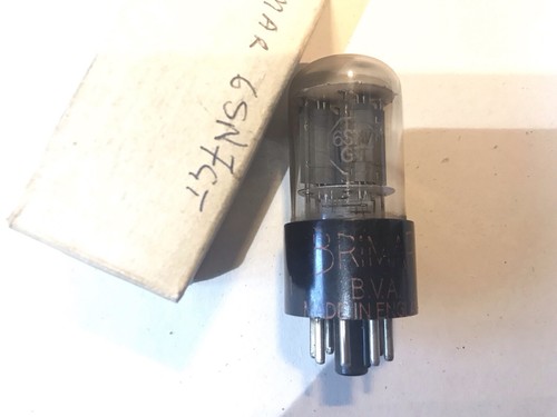 Vintage brimar 6sn7gt grey - vintage,
