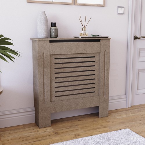 Radiator cover white modern - cover,