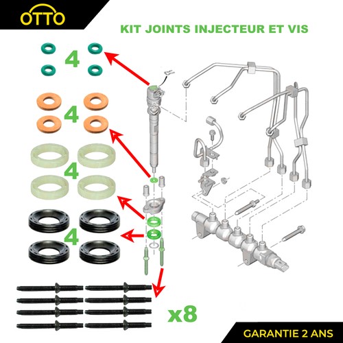 Injector seal kit - 1.6, for