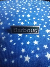 Original 80's Old Style Barbour Enamel Badge (142)