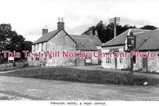 SC 3925 - Finavon Hotel & Post Office, Forfar, Angus, Scotland c1950