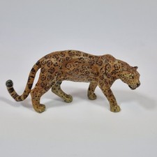 Vintage Austrian Cold Painted Bronze Figure Of A Leopard Franz Bergmann? 10cm