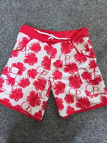 Ladies red white ocean - red,