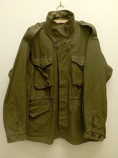WW2 US Army M-1943 Field Jacket (Repro) SEMS USA. Size 48R (2XL) Dated Aug 1944