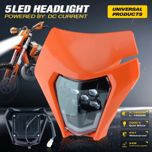 Led headlight plate - plate, for