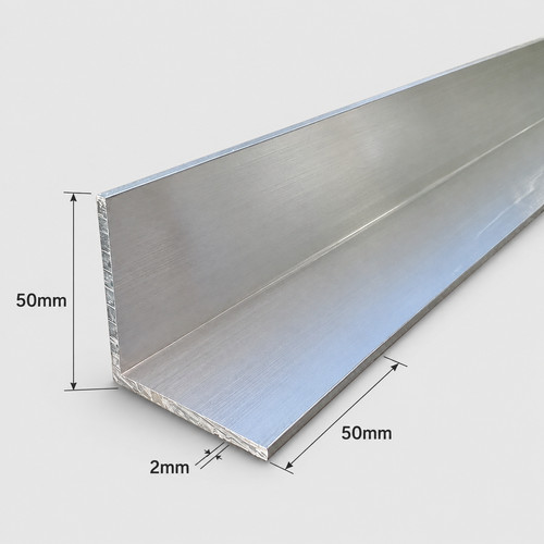 Aluminium angle trim equal - aluminium,
