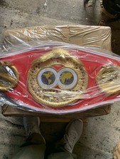 IBF World Title Boxing Belt