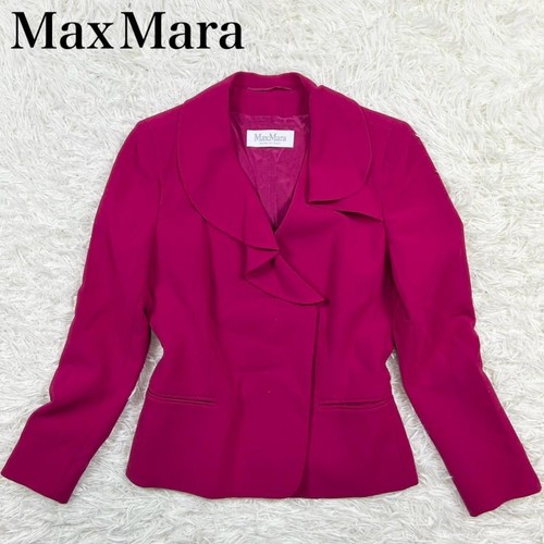 Max mara ruffle collar - mara,