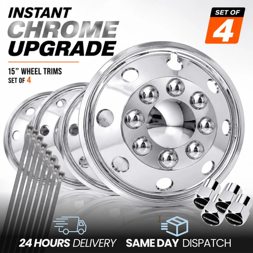 Chrome coating - 15",