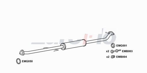 Exhaust for honda - honda, 2.0