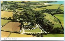 Postcard Park Farm Caravans Manorbier Tenby Pembrokeshire Wales