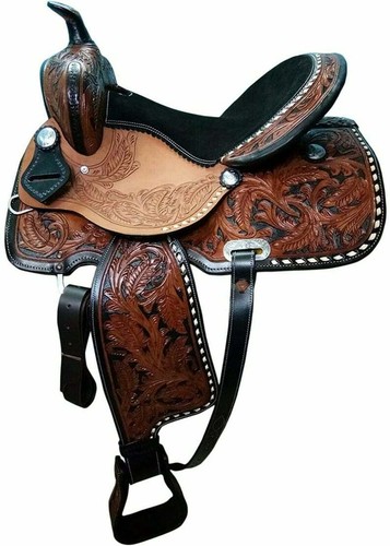 Western leather horse - western,