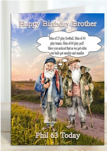 Personalised birthday card - birthday,