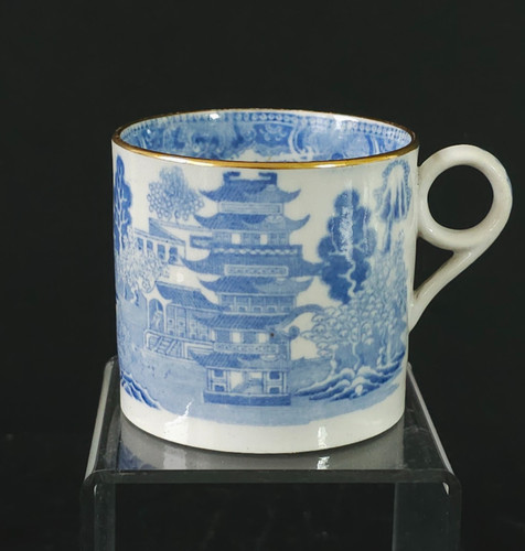 Antique staffordshire blue - antique,