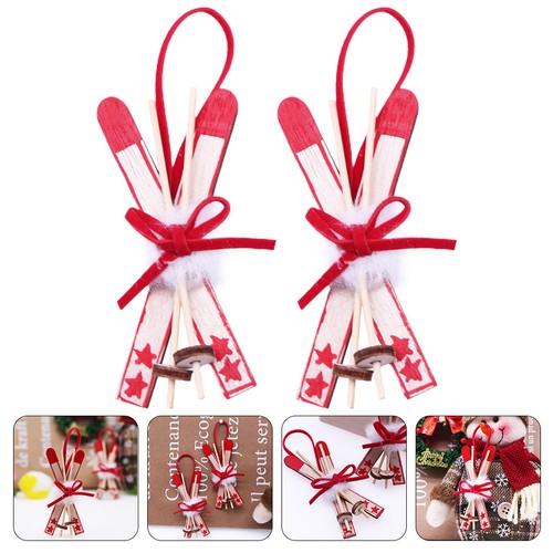 Multi color wooden sleigh - multi,