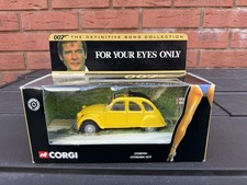 Corgi CC85701 James Bond Citroen 2CV - MIB 1:36 Four Your Eyes Only