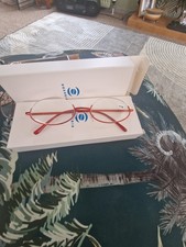 KoKoBin  Reading Glasses Unisex Half Moon Half Frame Metal Spring Hinge