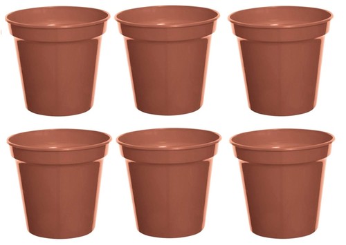 Large plastic plant pot - plastic, 17cm