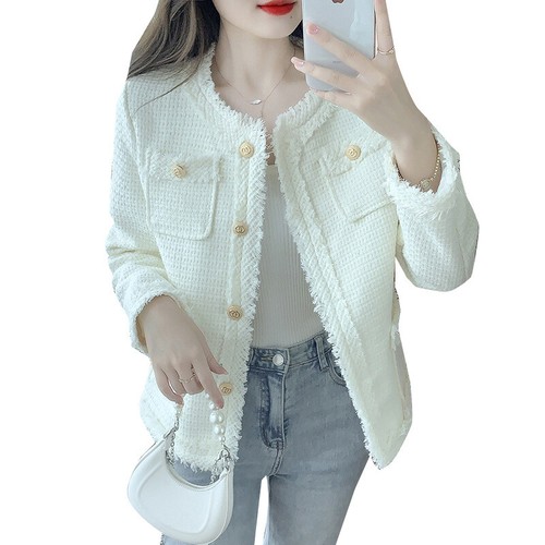 Tweed jacket coat - , women