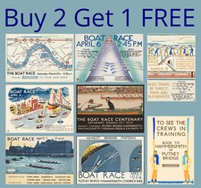 Vintage Boat Race Posters