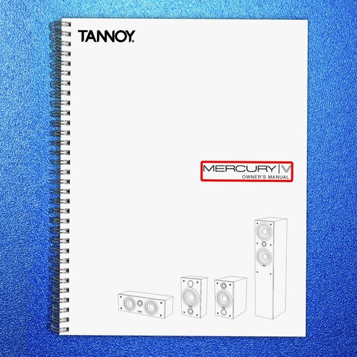 Tannoy mercury owners manual - mercury, v