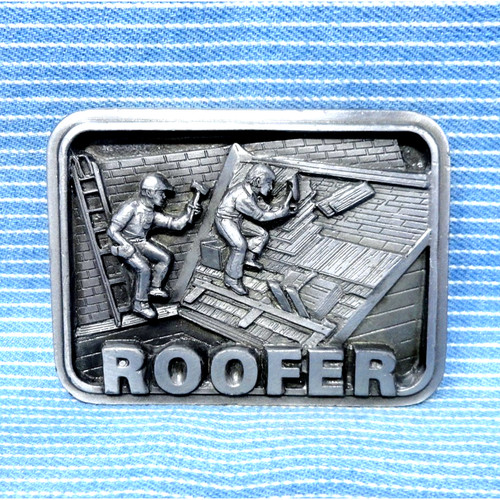 Roofer belt buckle hammer - roofer,