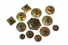 Antique brass lamp parts - antique,