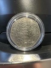 Circulated Kew Gardens 50p 2019 Coin Rare Genuine