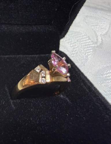 Pink sapphire and - pink,