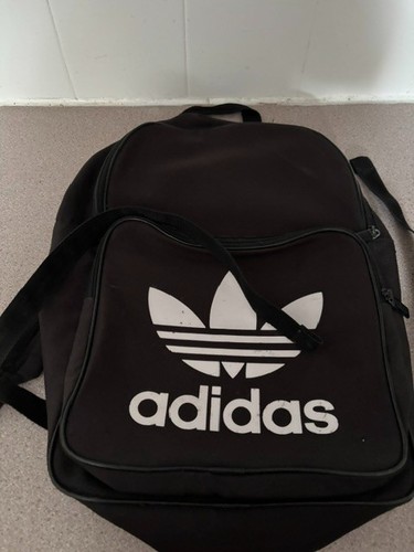 Black adidas backpack - black,
