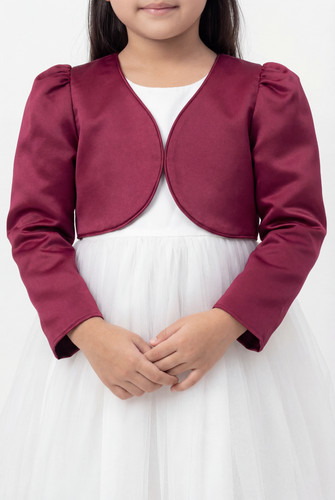 Baby girls long sleeves bolero - girls,