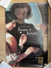 Royal Opera Poster, Romeo et Juliette,  opera by Gounod, Royal Opera House, 1994