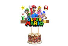 SUPER MARIO Cake Topper /Cake Decoration Party Non- edible