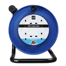 30m Extension Reel Lead 4 Gang