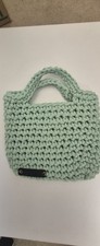 Mint Green Handcrafted Clutch
