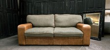 HARRIS TWEED 2 SEATER LEATHER