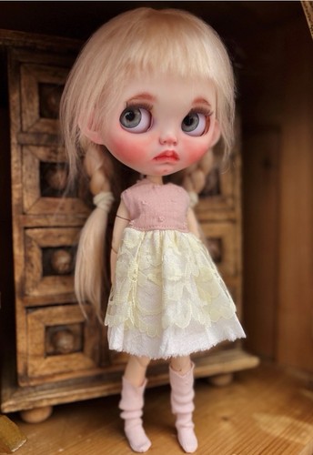 Blythe doll dress lace skirt - blythe,