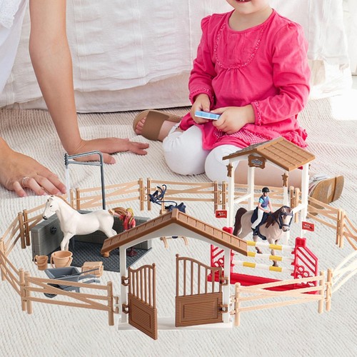 Horse and horseman playset - horse,