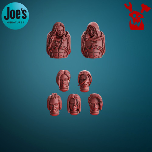 Crimson wings female - , heads