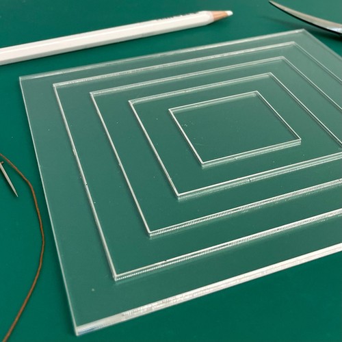 Patchwork square templates - patchwork,