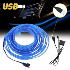 5M 12V LED USB Strip Blue Lamp