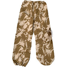 British Army Waterproof Wet Weather DPM Desert S95 Goretex Over Trousers Surplus