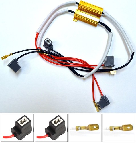 Wire led resistor canceler - resistor,