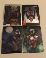 1996 KROME LONDON NIGHT PROMO SET OF 4 CARDS