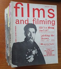 Films and Filming Monthly Magazine - 1962 to 1971 - Your Choice