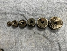 Set of 6 Greenlee Knockout