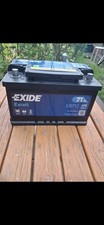 EXIDE EB712 EXCELL CAR BATTERY 71Ah 670A 096 100 Battery